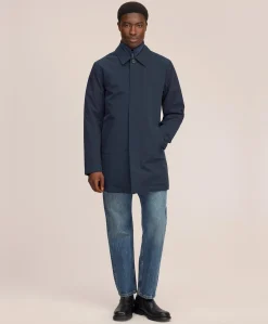 Heren jas blauw