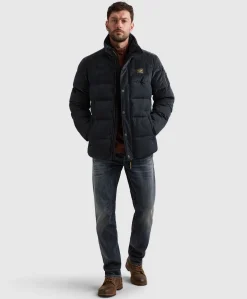 Heren jas blauw