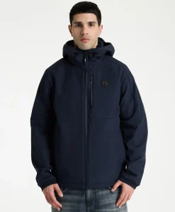 Heren jas blauw