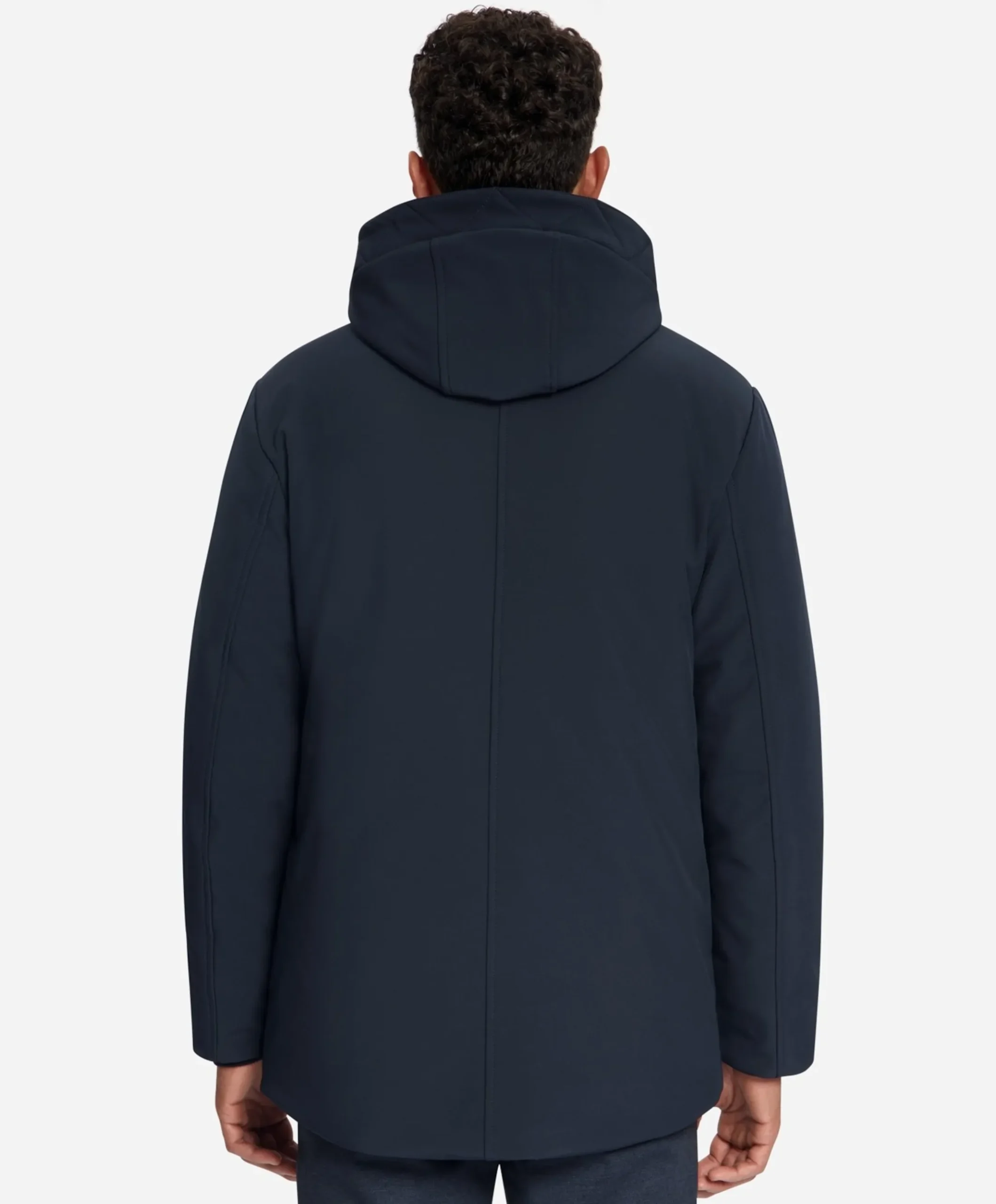 Heren jas blauw