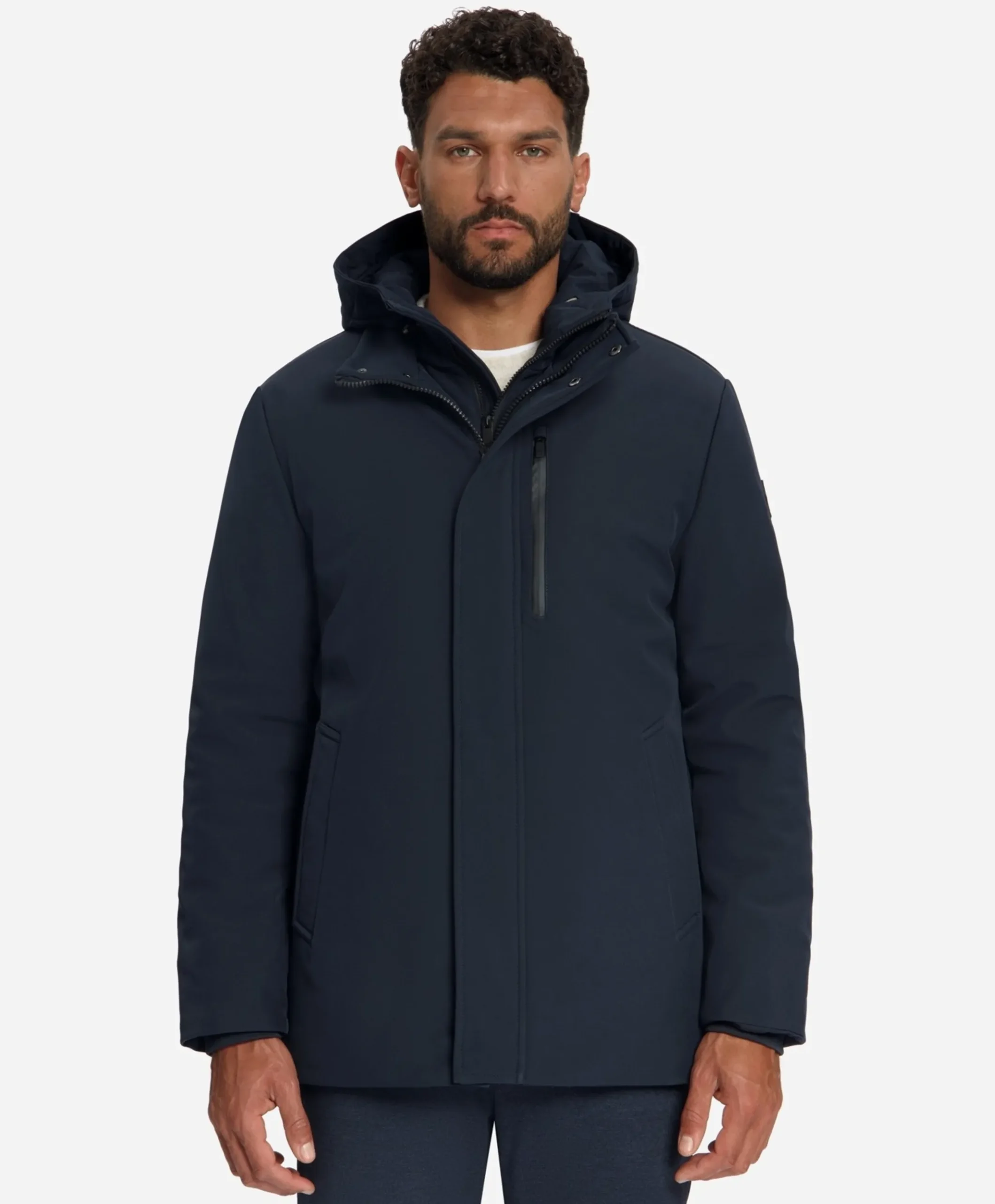 Heren jas blauw