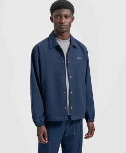 Heren jas blauw