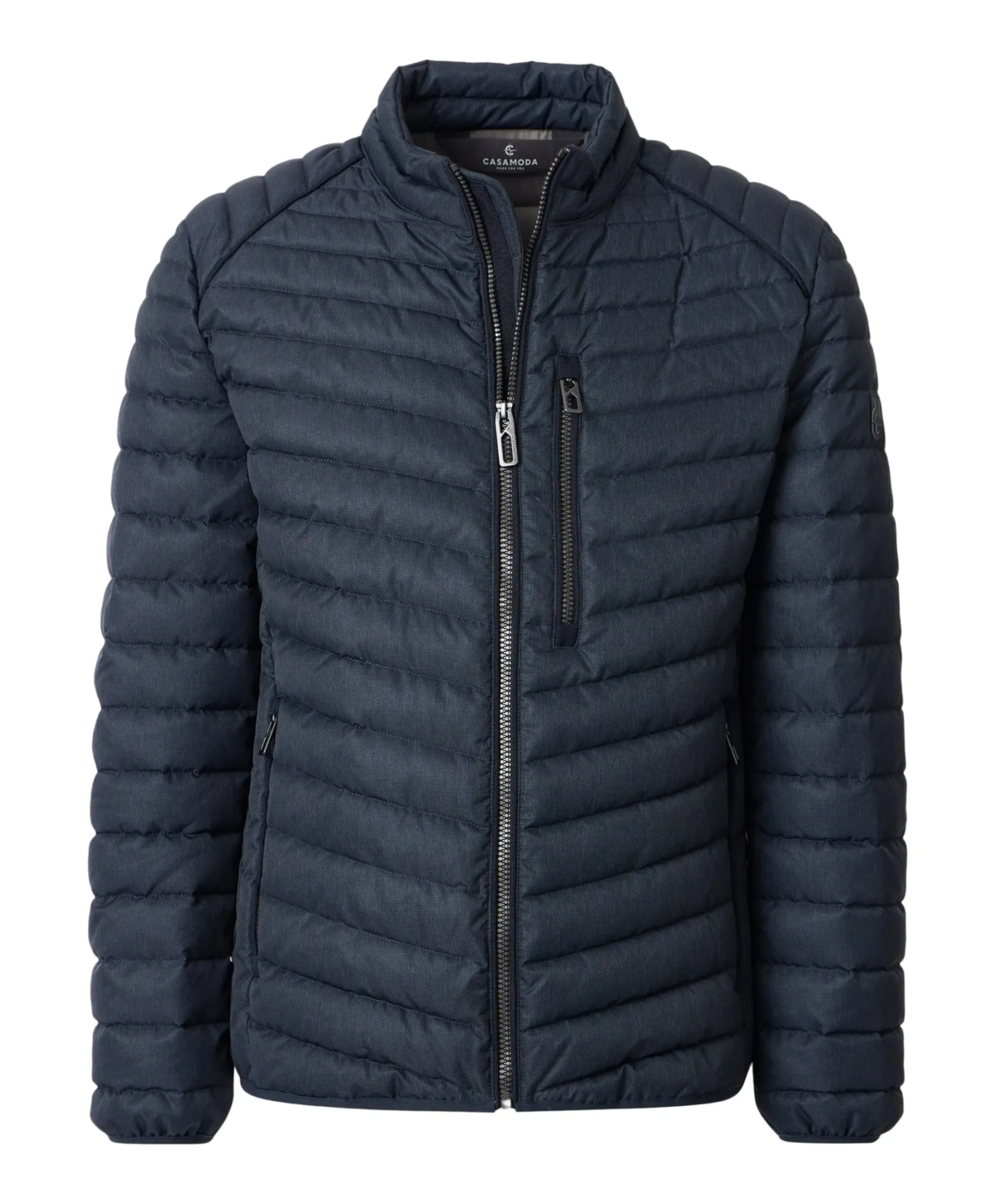 Heren jas blauw
