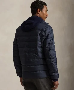Heren jas blauw