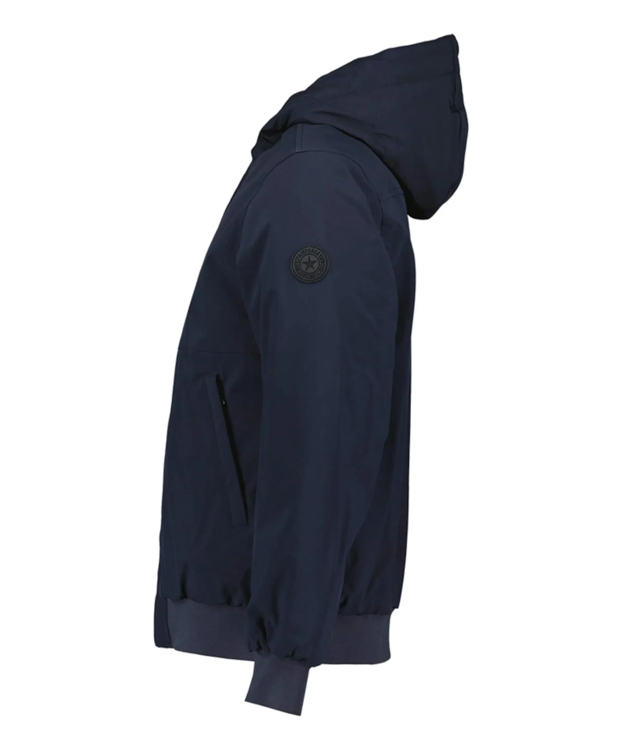 Heren jas blauw