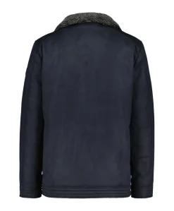 Heren jas blauw