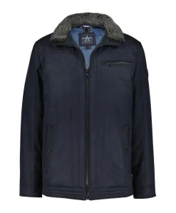 Heren jas blauw