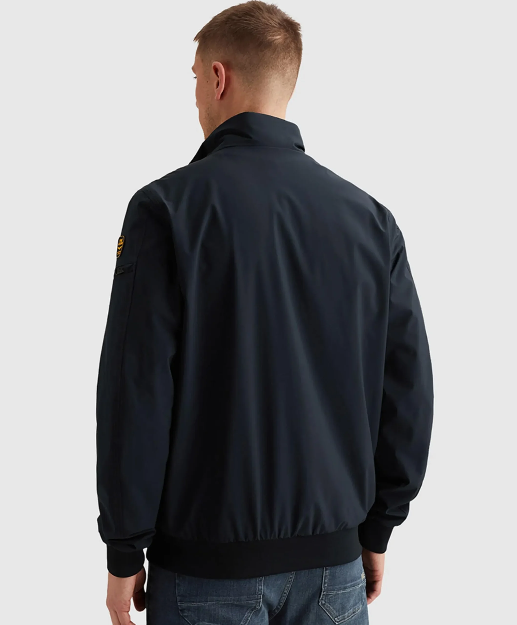 Heren jas blauw