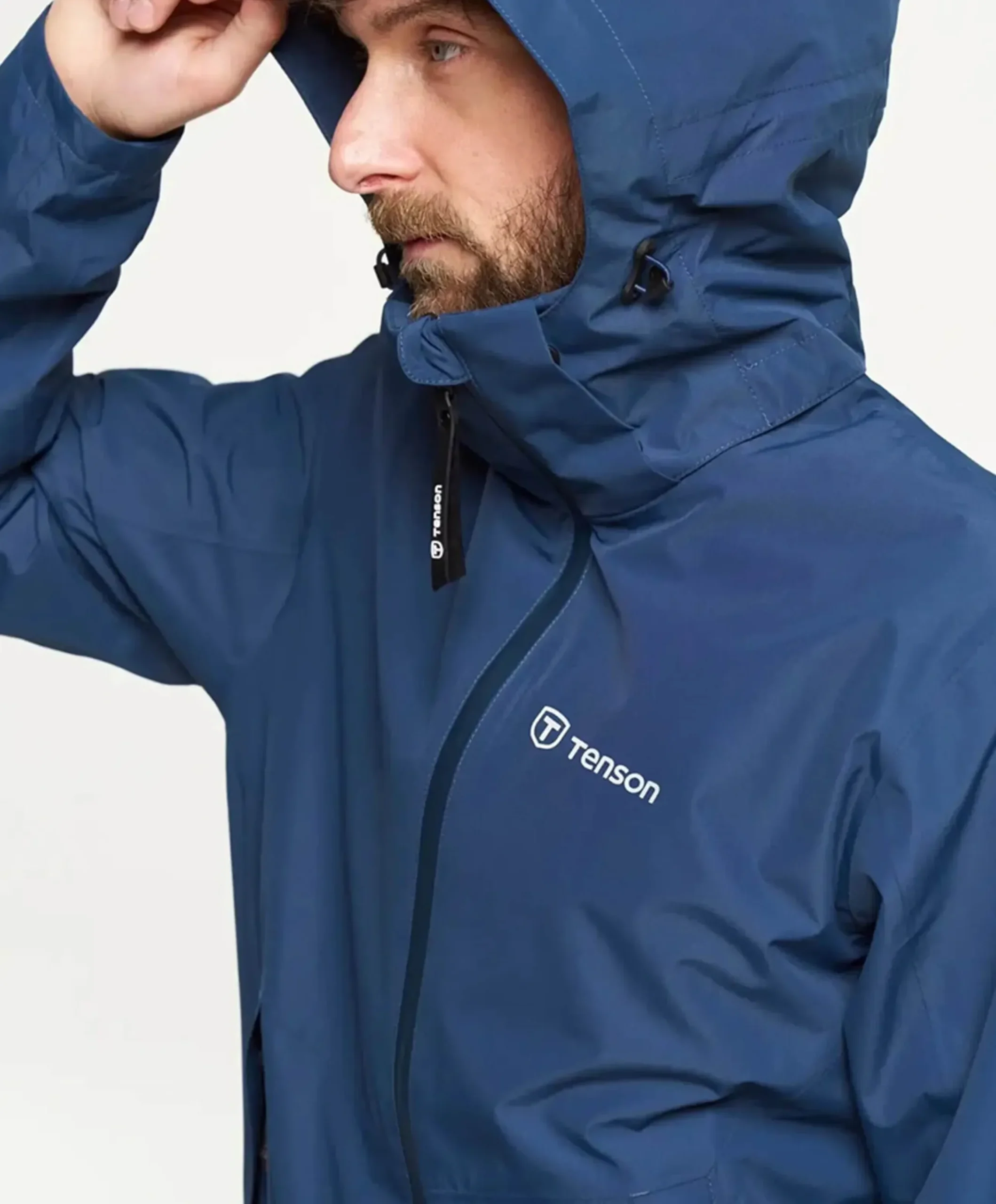 Heren jas blauw