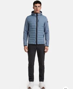 Heren jas blauw