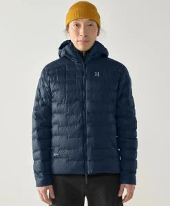Heren jas blauw