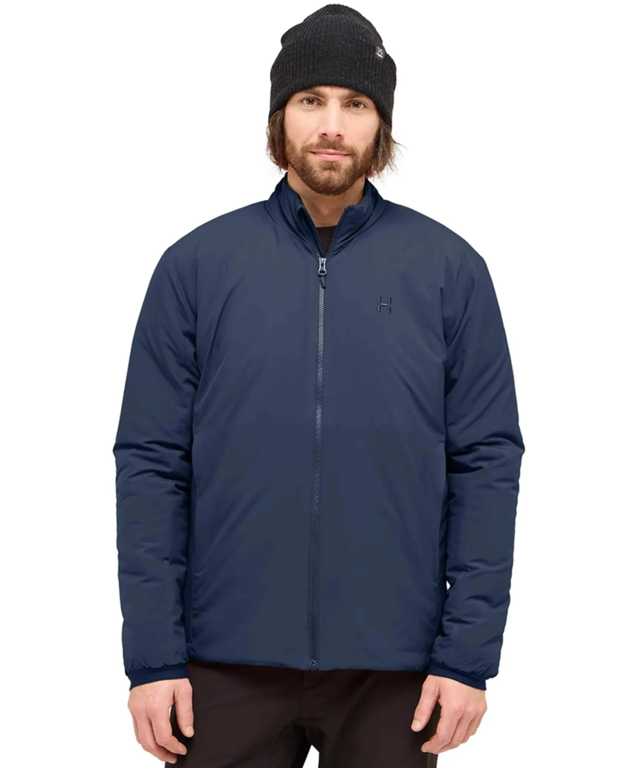 Heren jas blauw