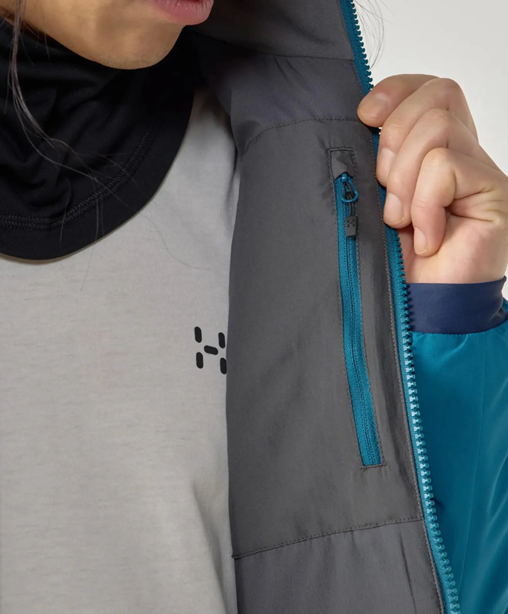 Heren jas blauw