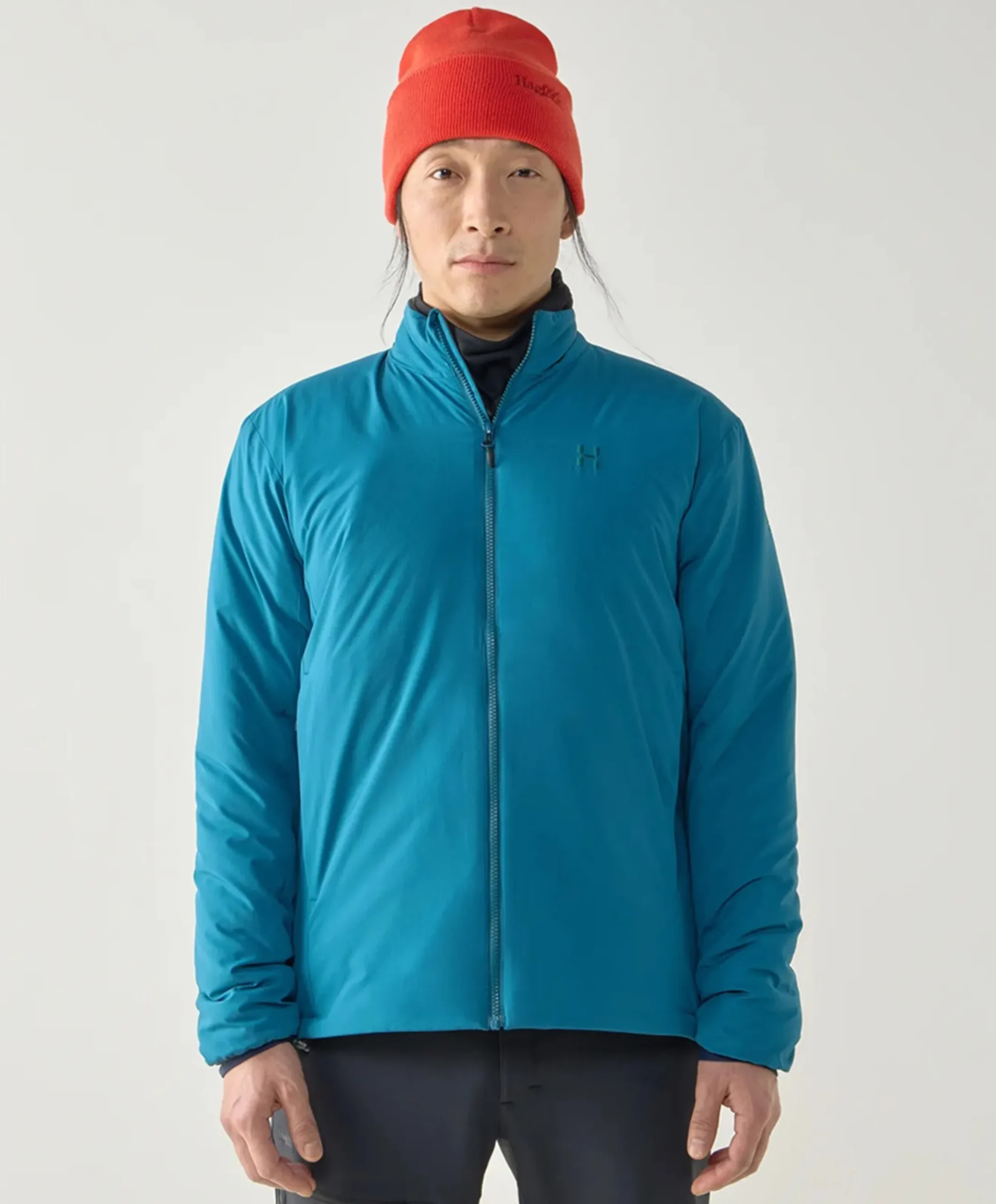 Heren jas blauw