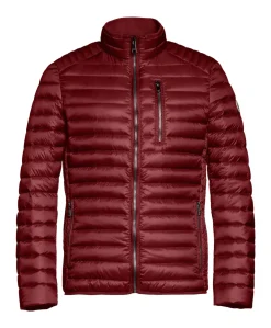 Heren jas bordeaux