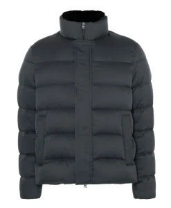 Heren jas grijs