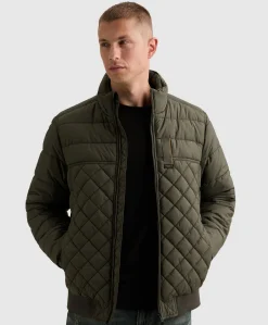 Heren jas groen