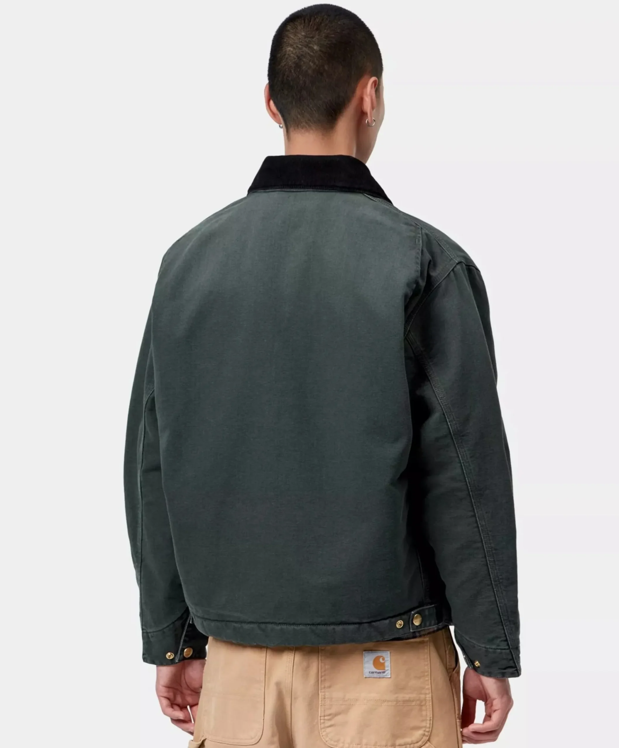 Heren jas groen
