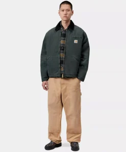 Heren jas groen