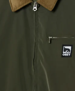 Heren jas groen