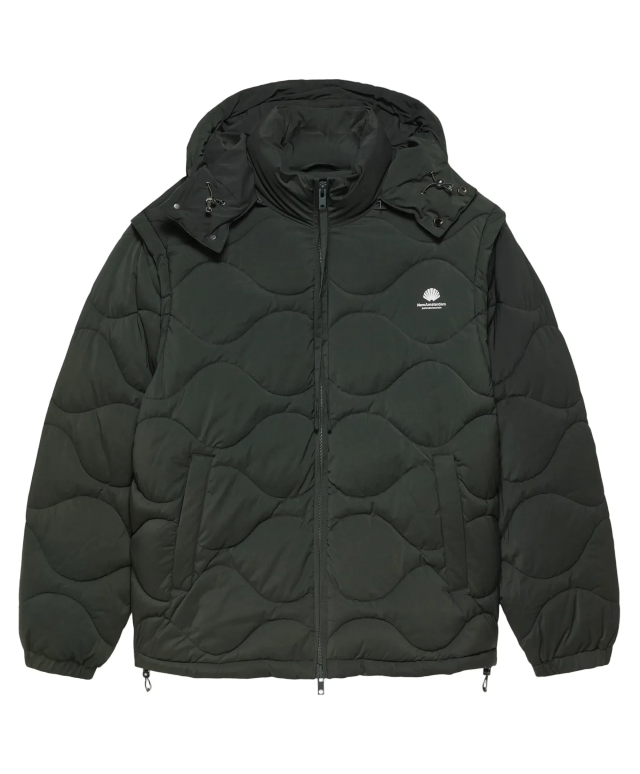 Heren jas groen