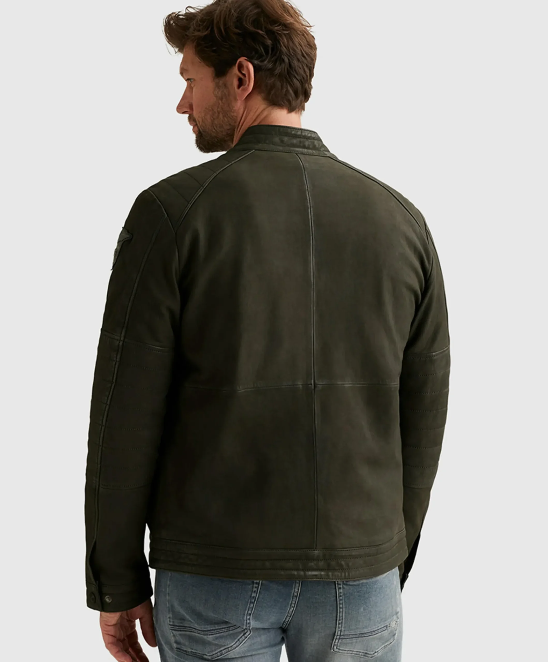 Heren jas groen