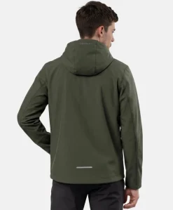 Heren jas groen