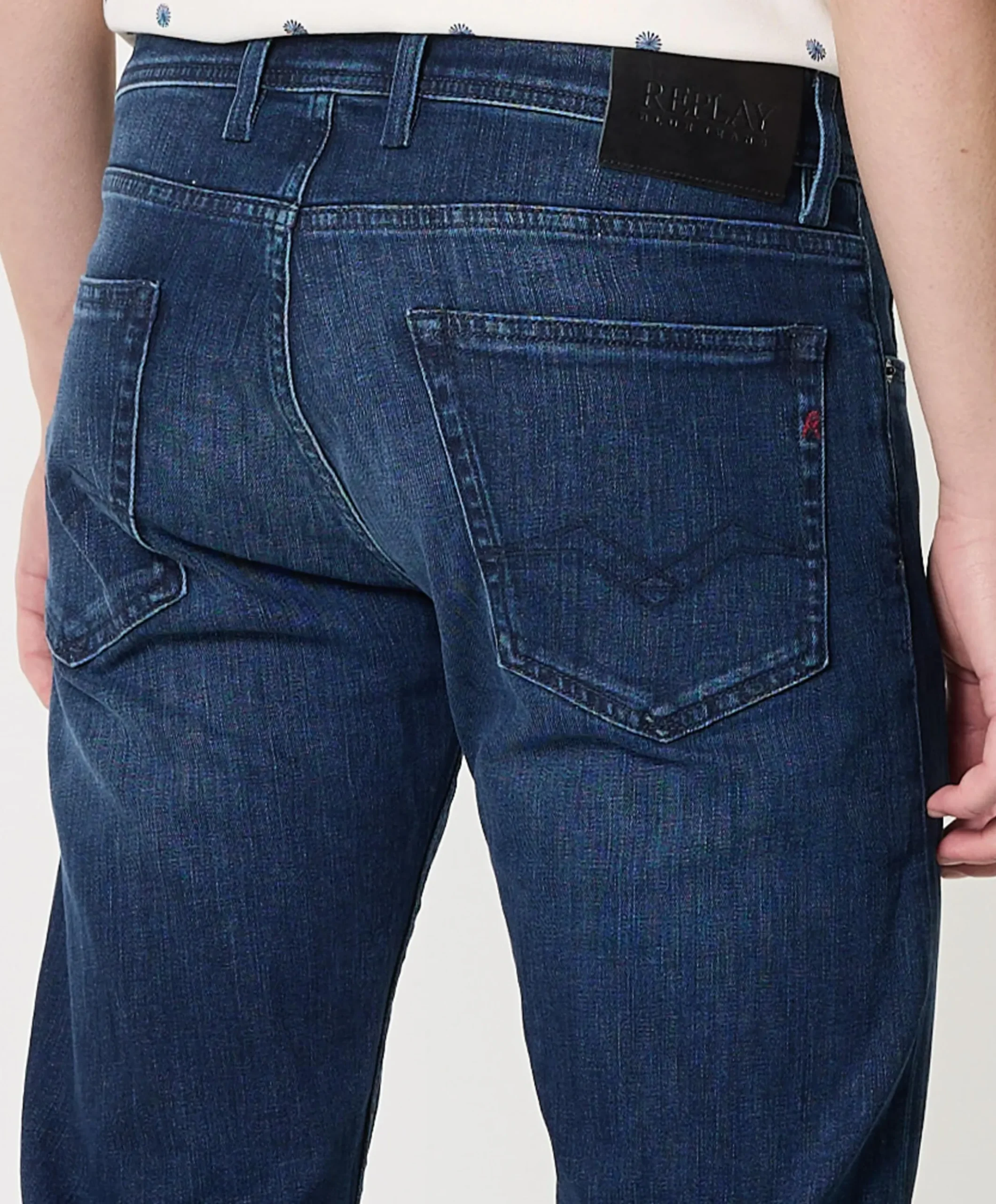 heren jeans blauw