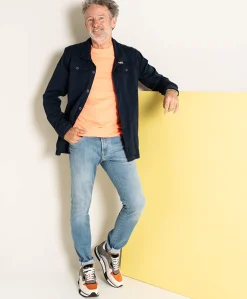 heren jeans blauw