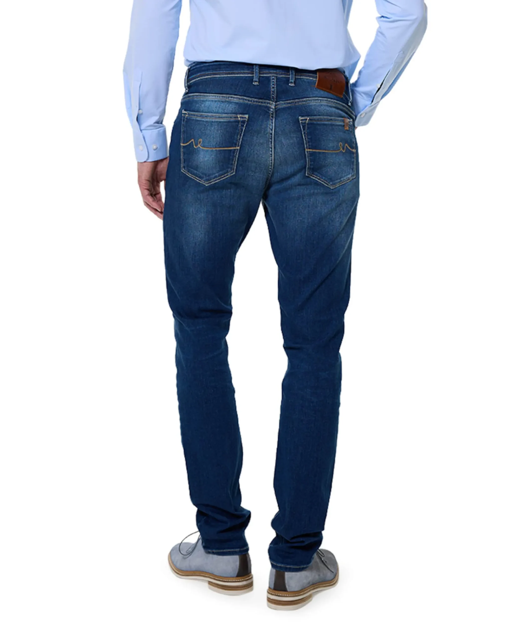 heren jeans blauw