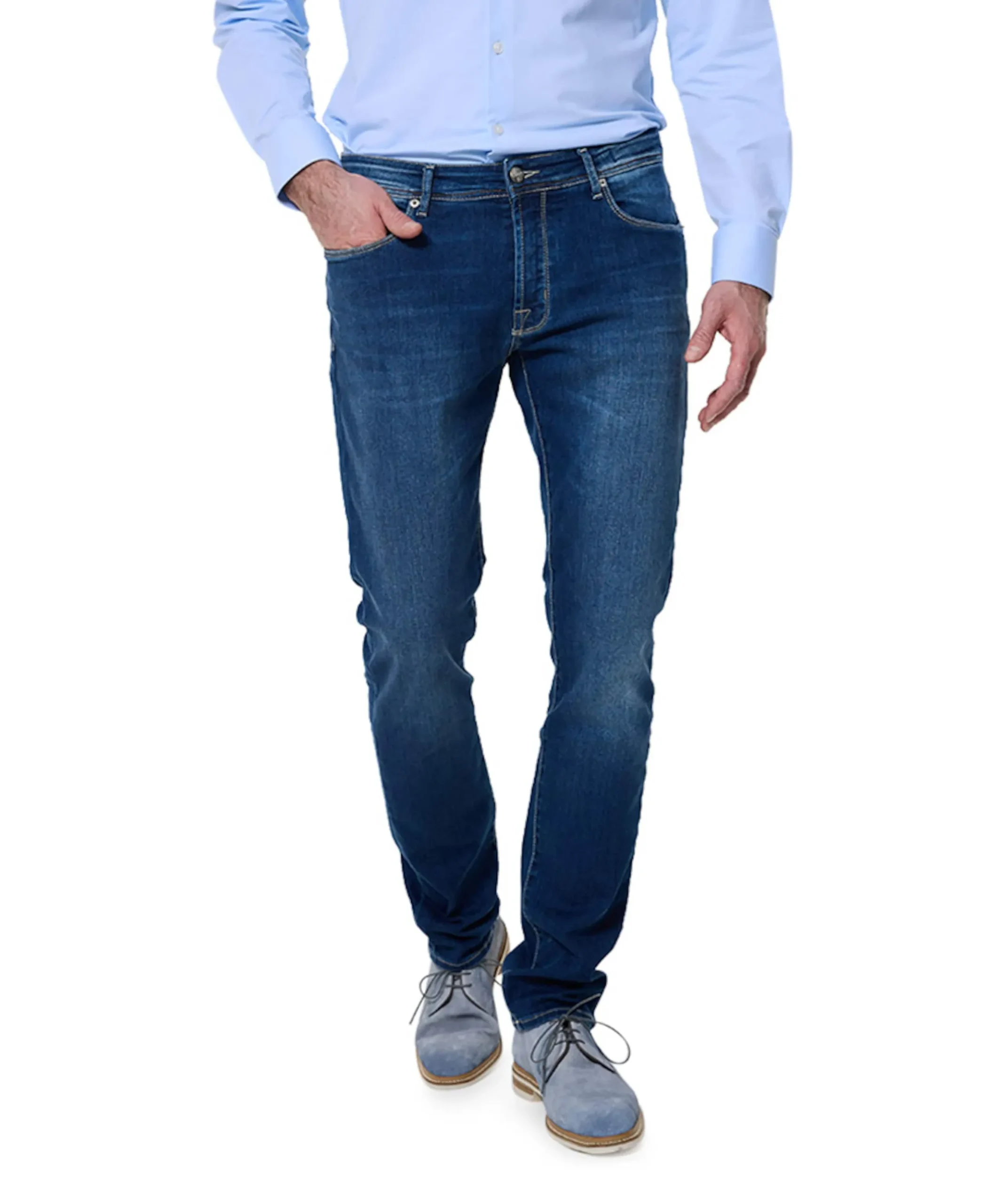 heren jeans blauw