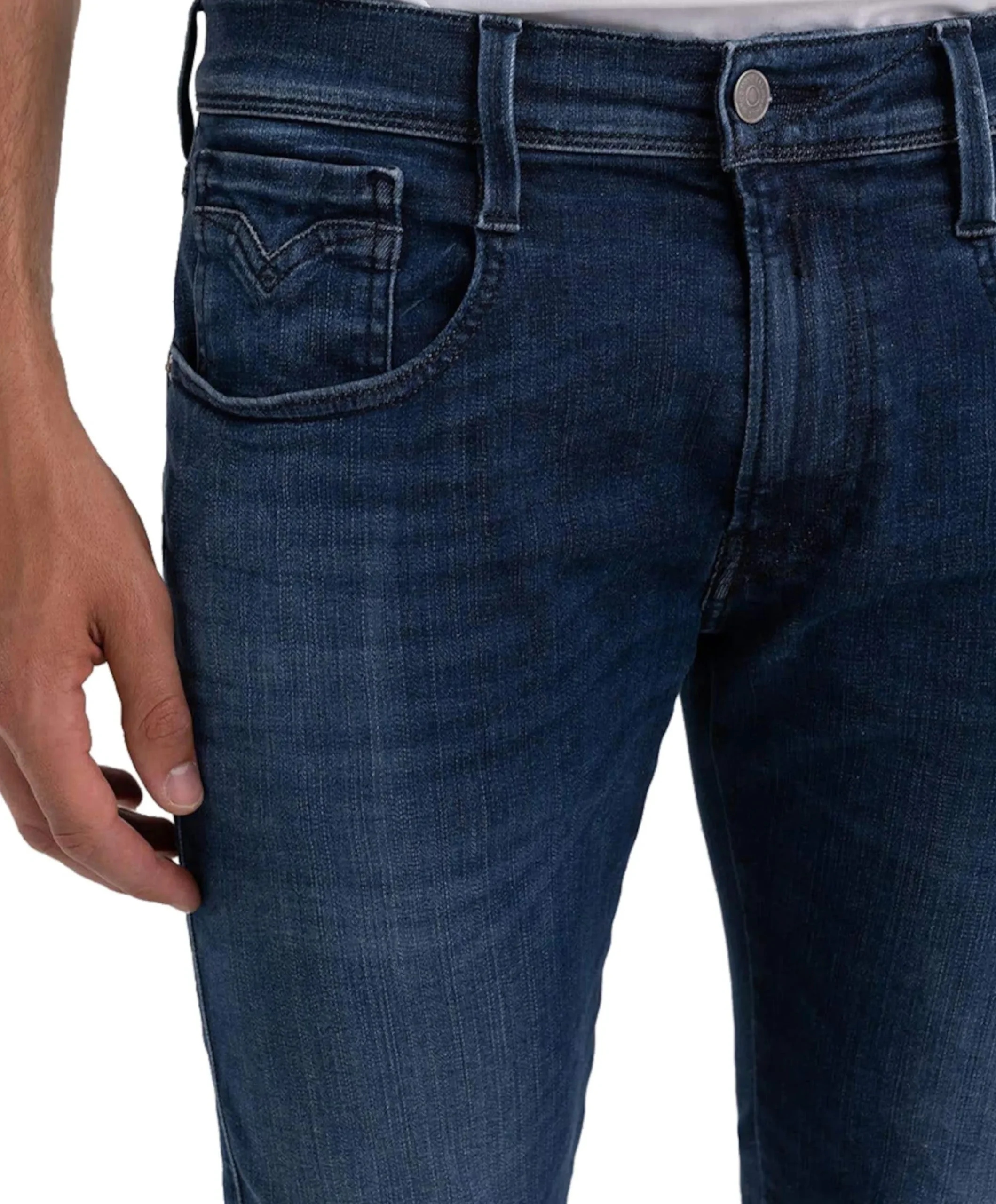 Heren jeans blauw