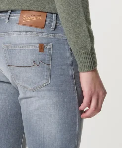 heren jeans grijs