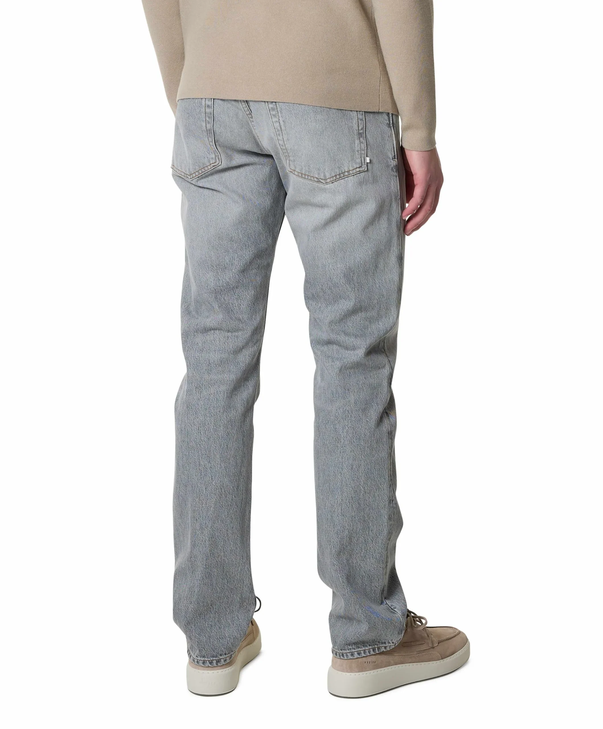 Heren jeans grijs