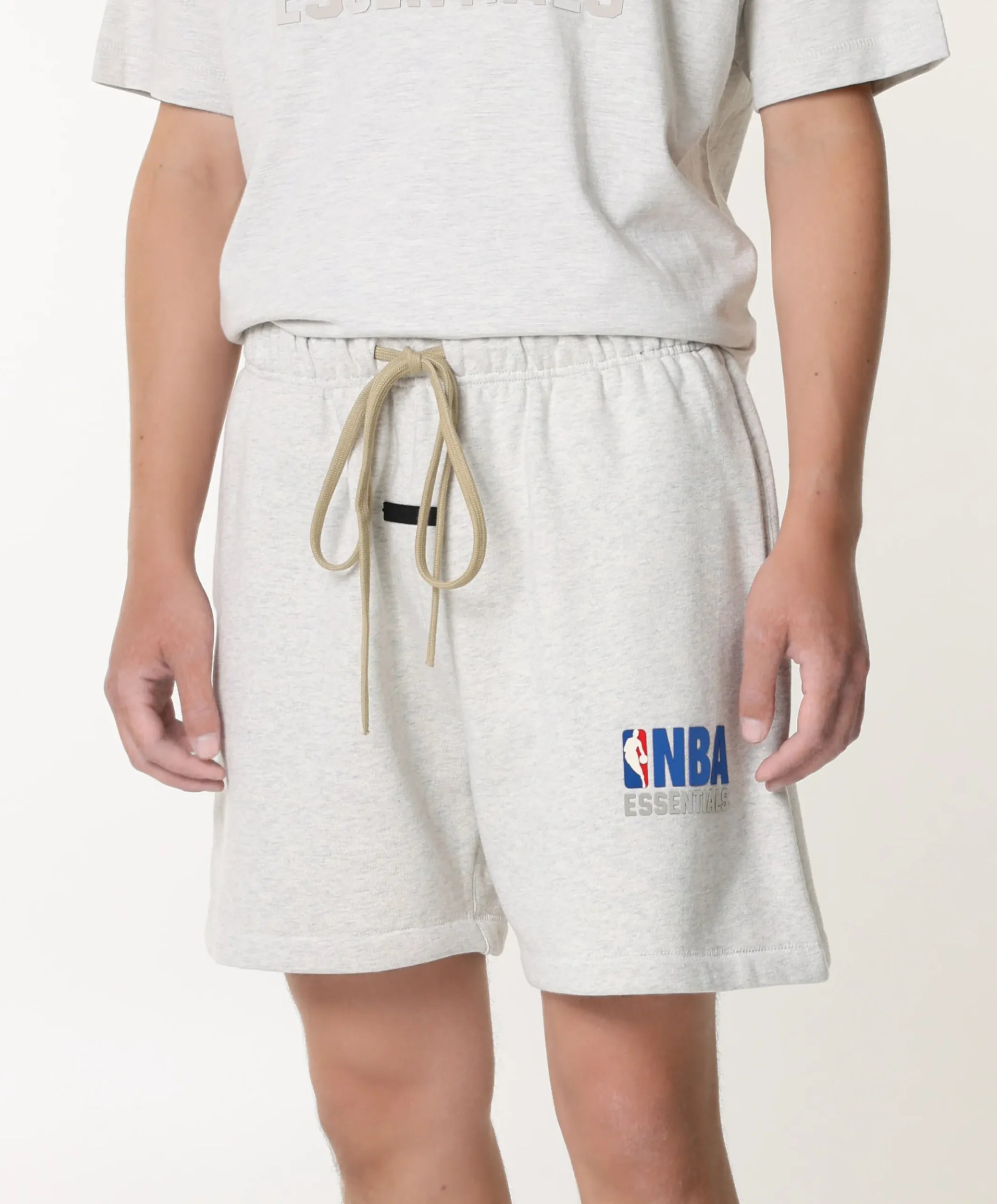 heren korte broek grijs