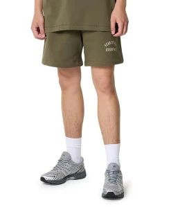 heren korte broek groen