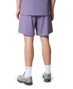 heren korte broek paars