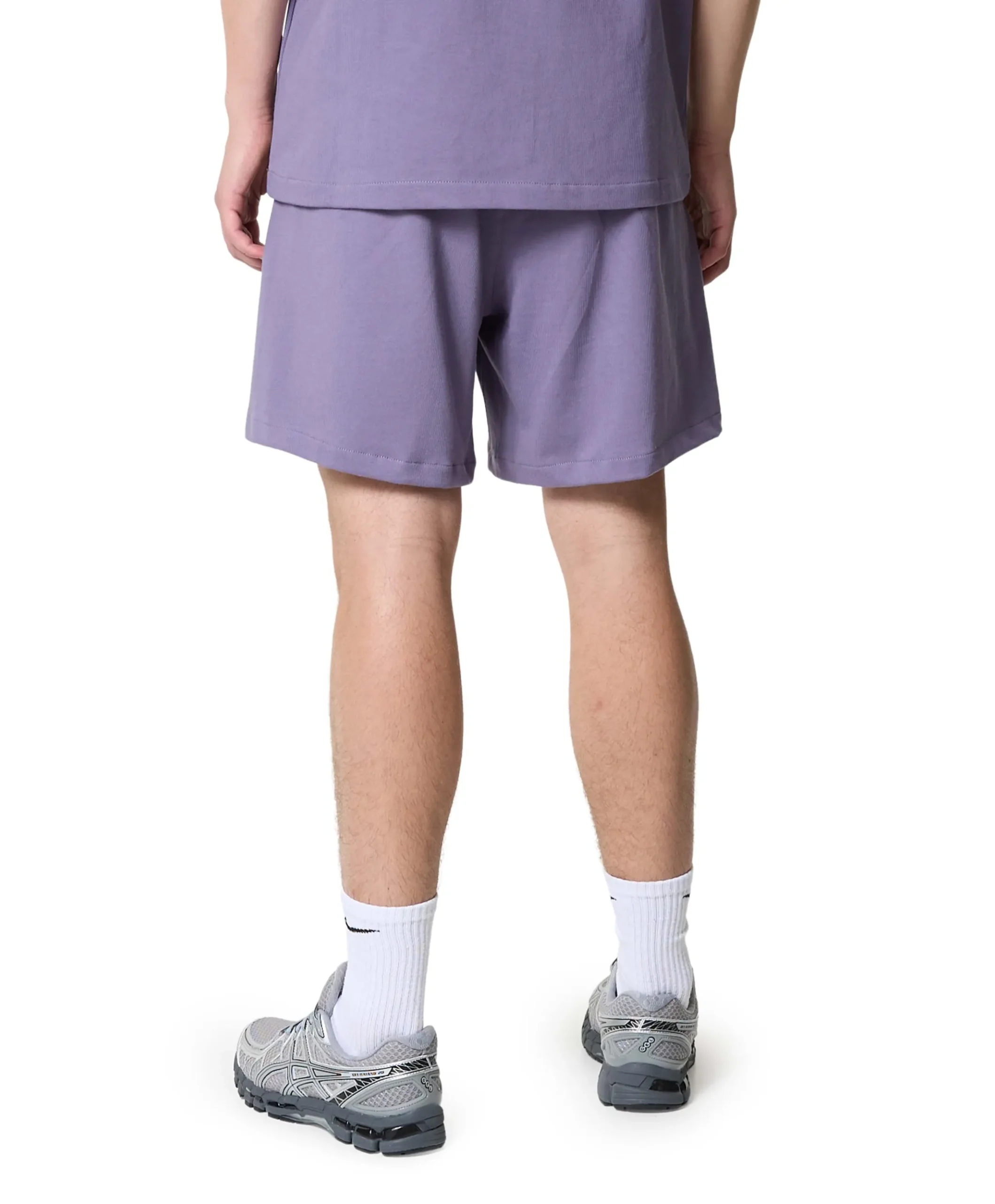 heren korte broek paars