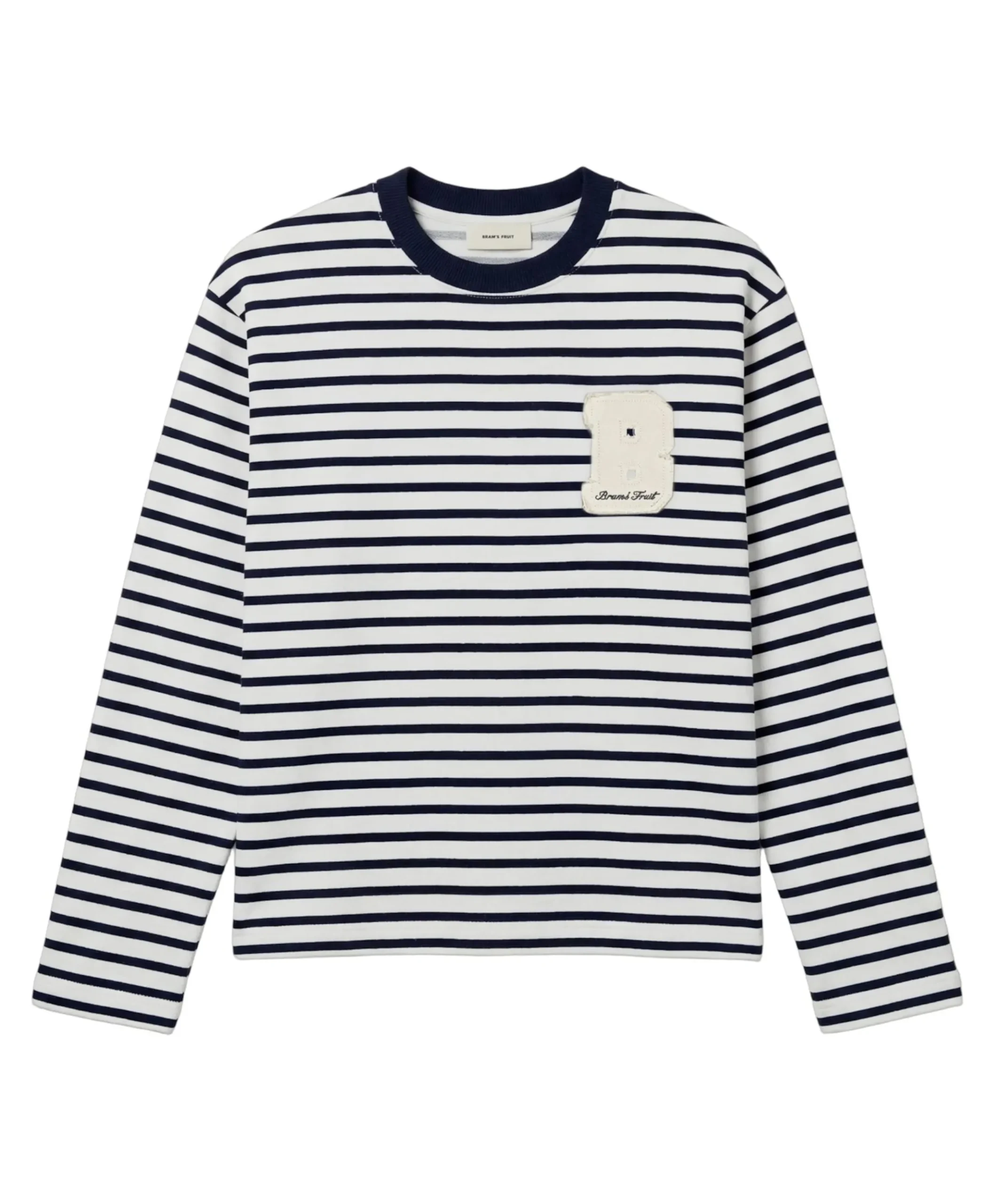 Heren longsleeve blauw
