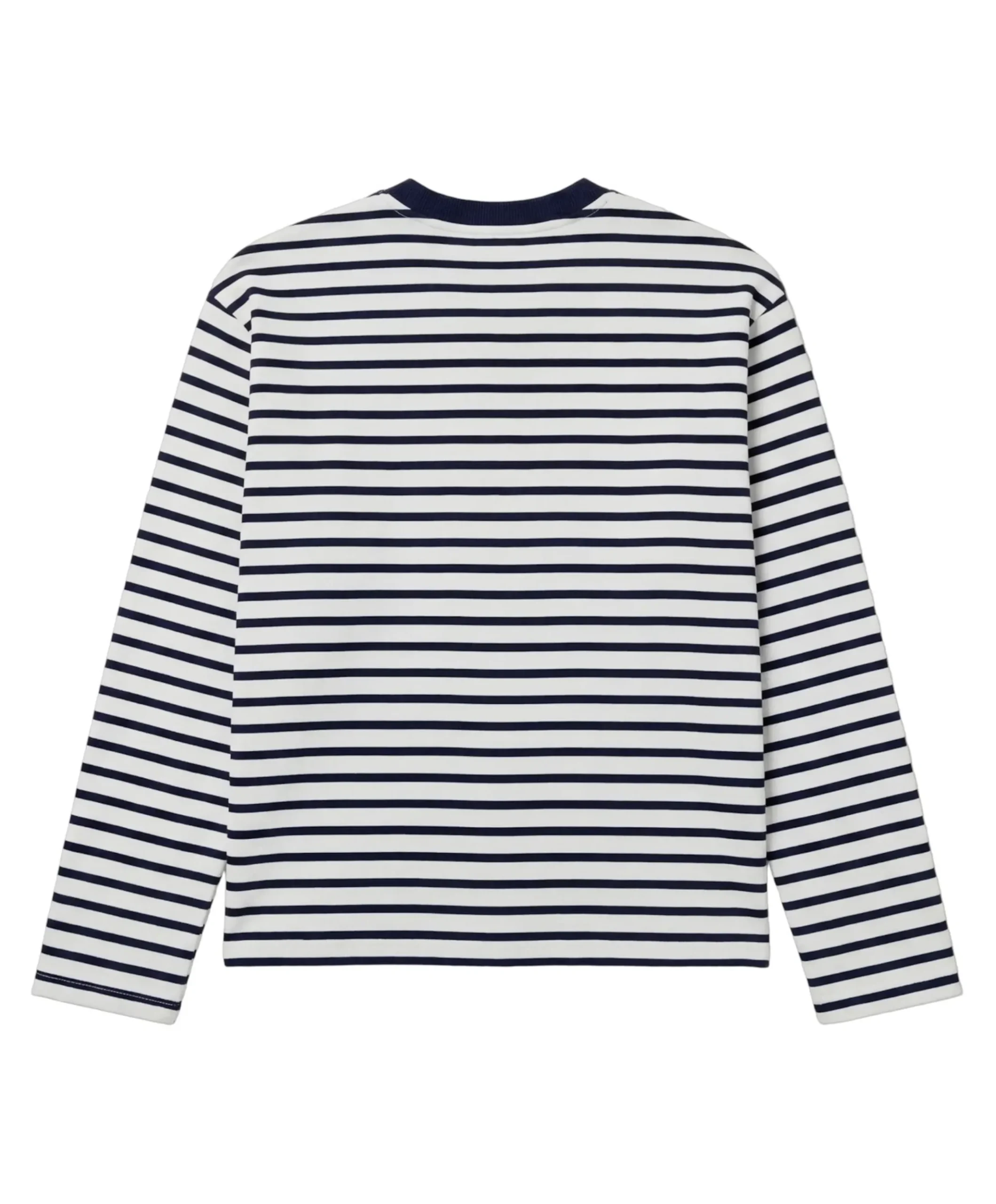 Heren longsleeve blauw