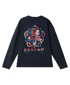 Heren longsleeve blauw