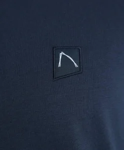 Heren longsleeve blauw