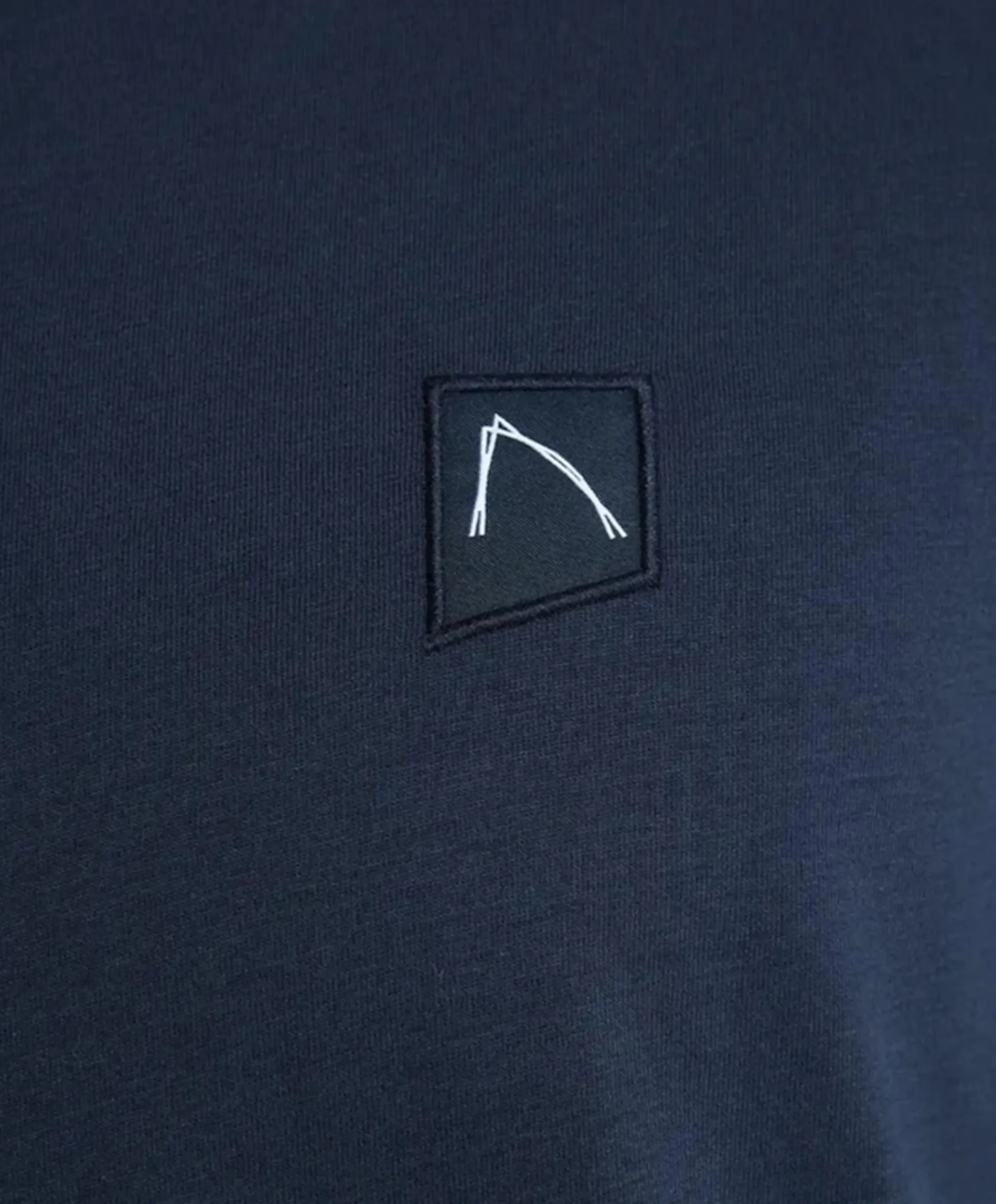 Heren longsleeve blauw