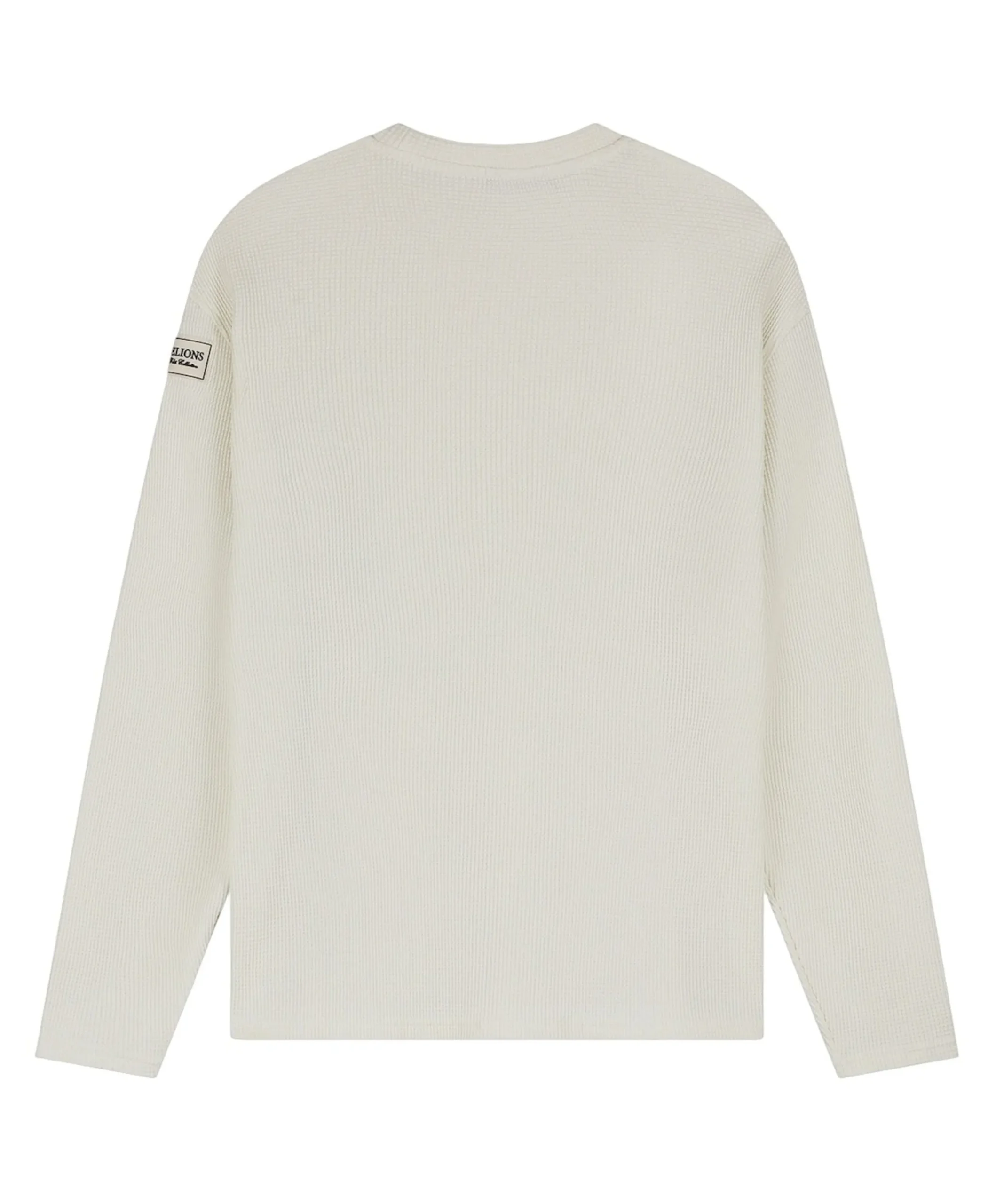 Heren longsleeve ecru