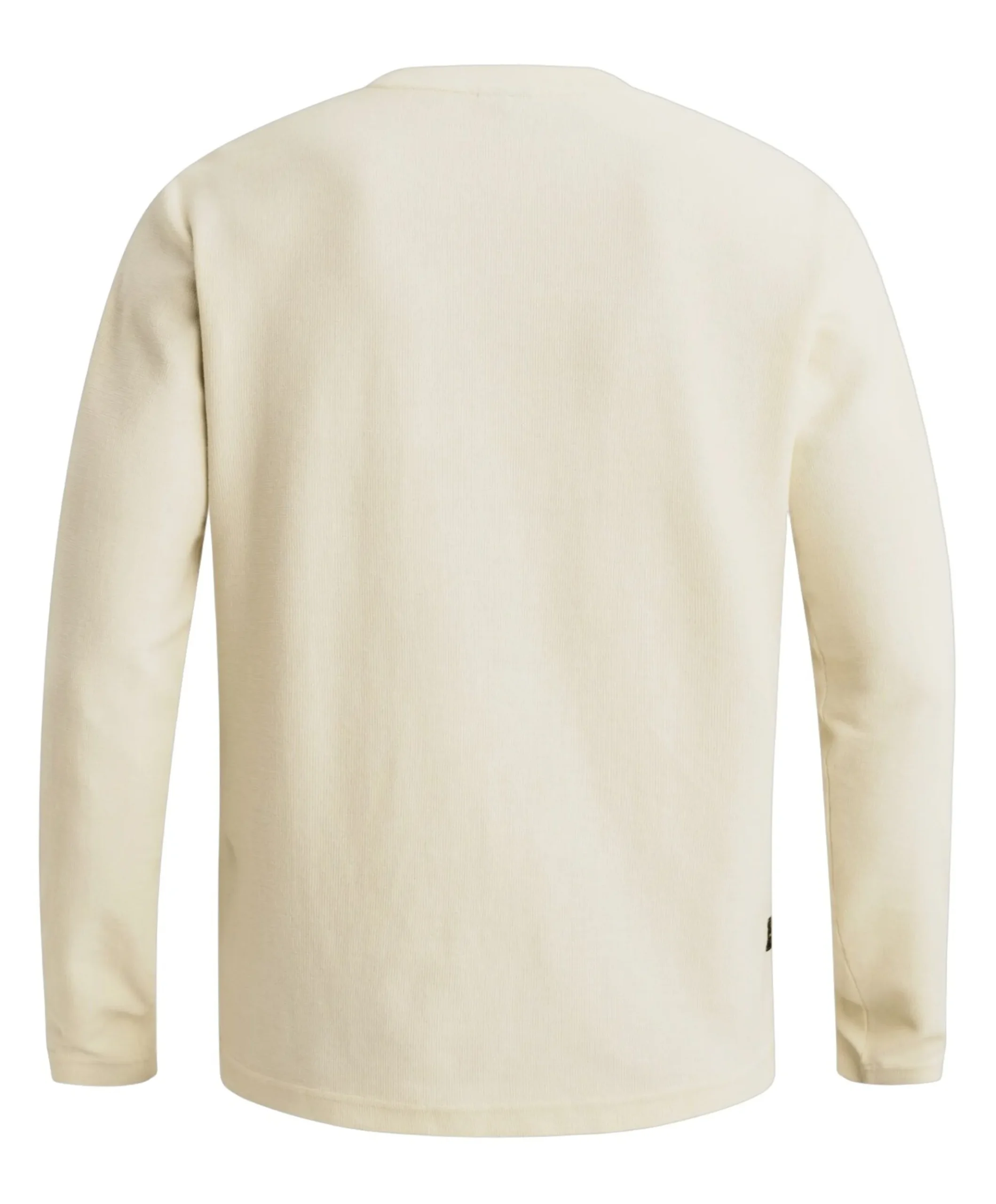 Heren longsleeve ecru
