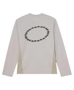 Heren longsleeve grijs