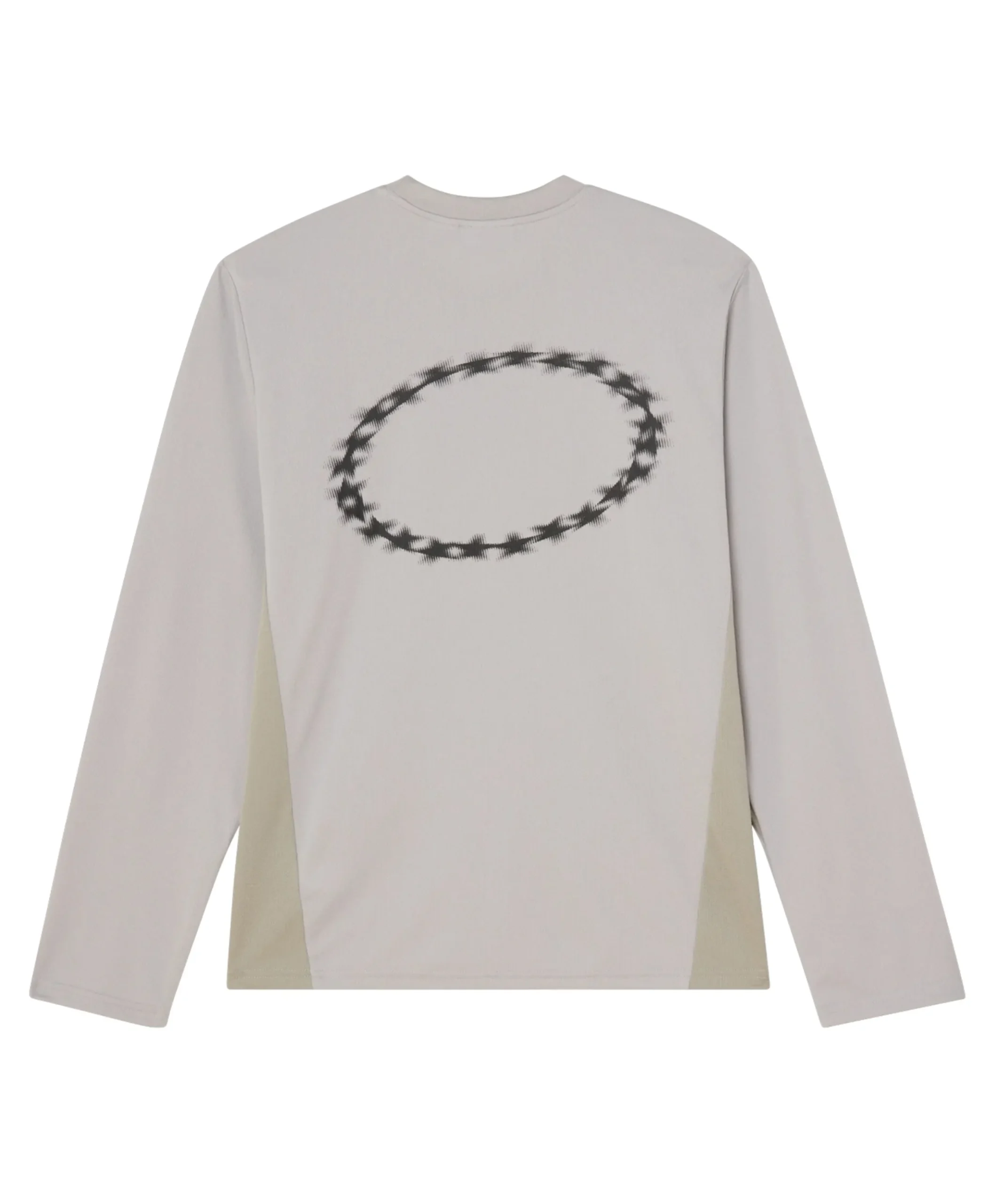 Heren longsleeve grijs