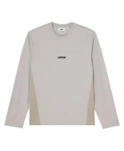 Heren longsleeve grijs