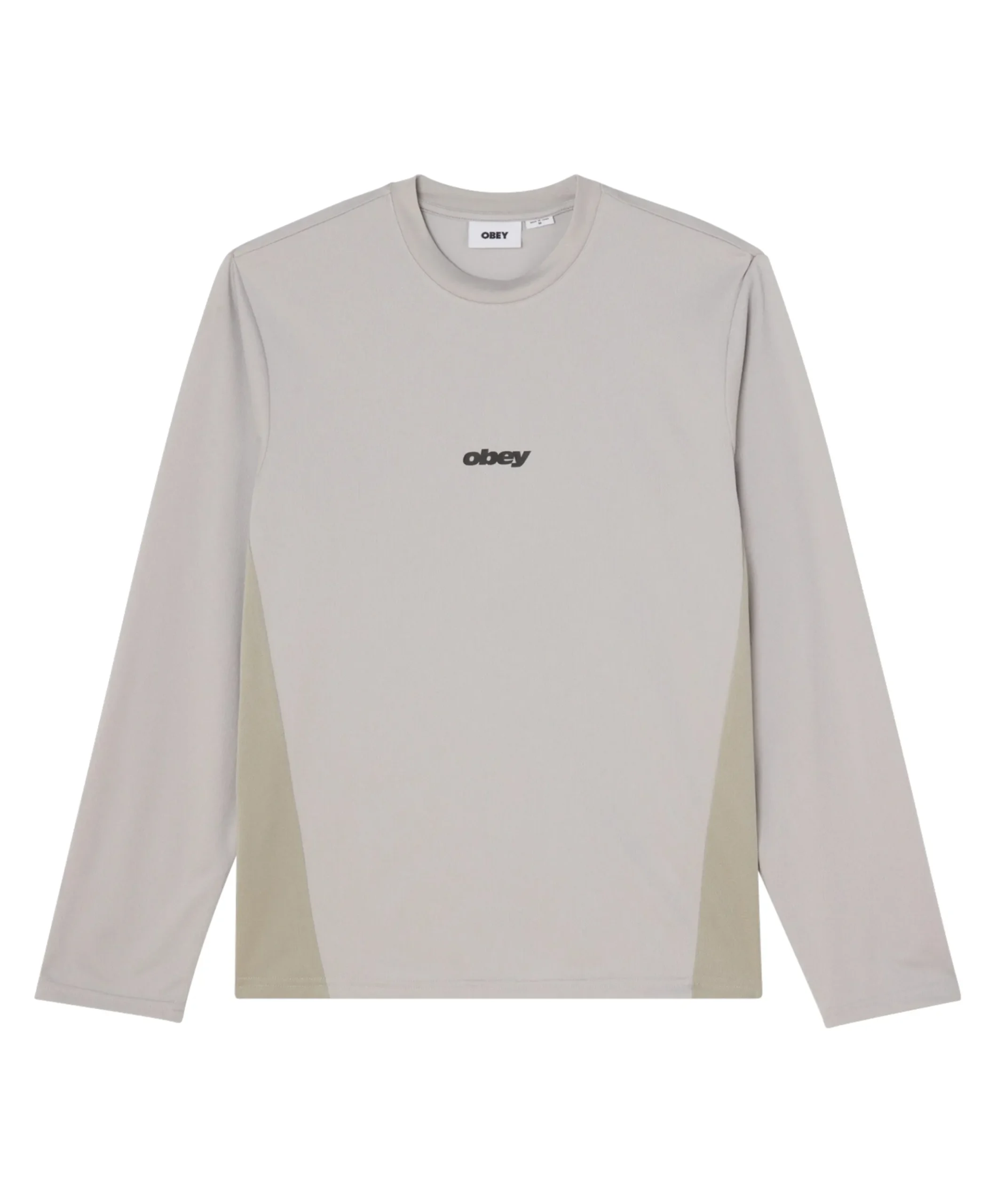 Heren longsleeve grijs