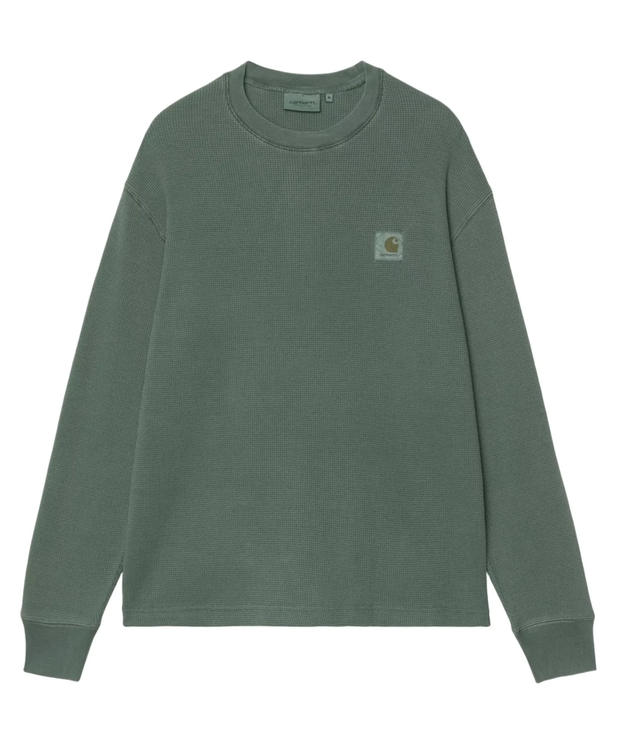 Heren longsleeve groen